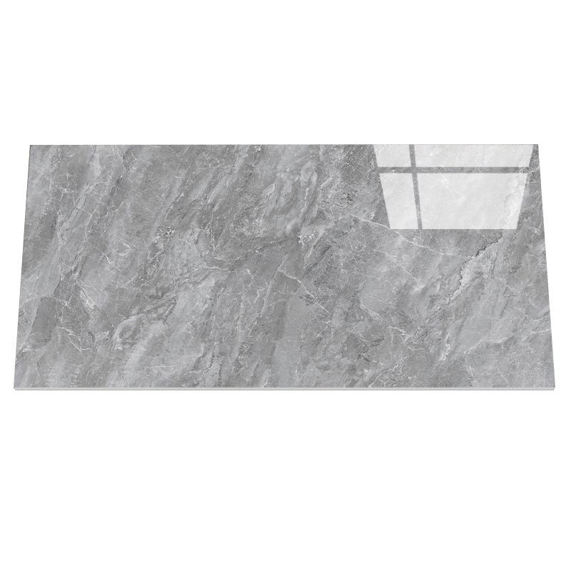 Retangular Ceramic 29.53"x59.06" Tile Glazed Singular Tile for Floor (2-Pack)