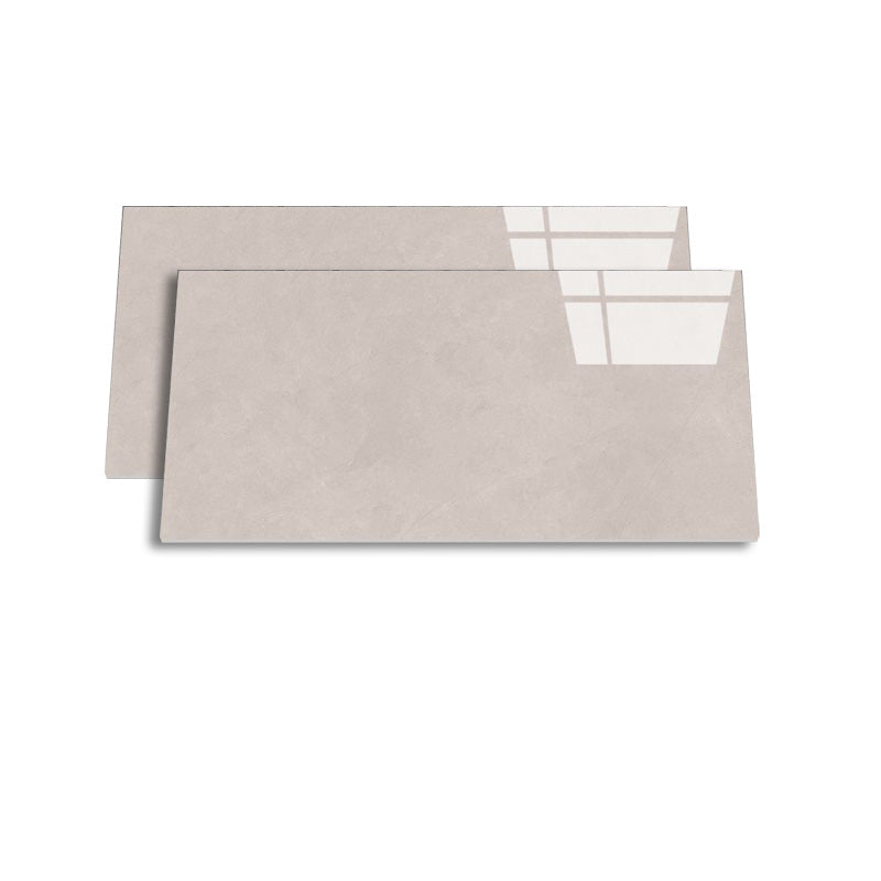 Retangular Ceramic 29.53"x59.06" Tile Glazed Singular Tile for Floor (2-Pack)