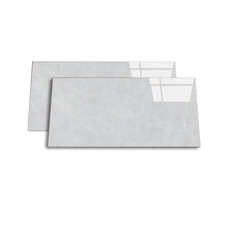 Retangular Ceramic 29.53"x59.06" Tile Glazed Singular Tile for Floor (2-Pack)