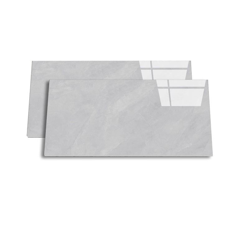 Retangular Ceramic 29.53"x59.06" Tile Glazed Singular Tile for Floor (2-Pack)