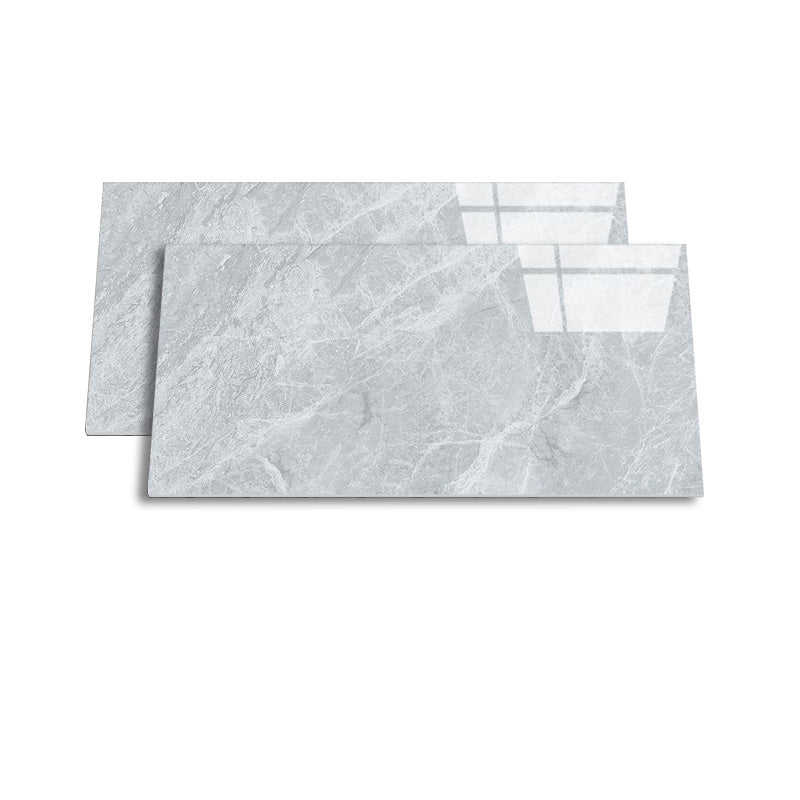 Retangular Ceramic 29.53"x59.06" Tile Glazed Singular Tile for Floor (2-Pack)