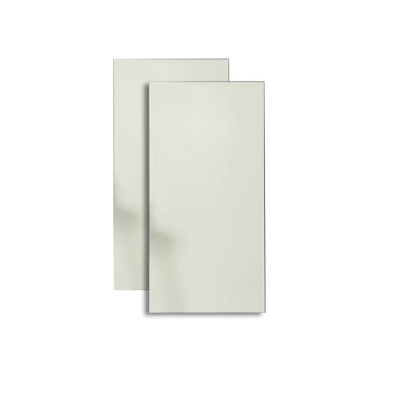 Retangular Ceramic 23.62"x47.24" Tile No Pattern Singular Tile for Floor (2-Pack)