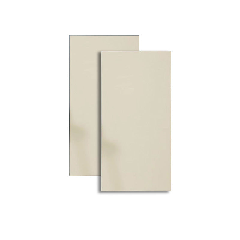 Retangular Ceramic 23.62"x47.24" Tile No Pattern Singular Tile for Floor (2-Pack)