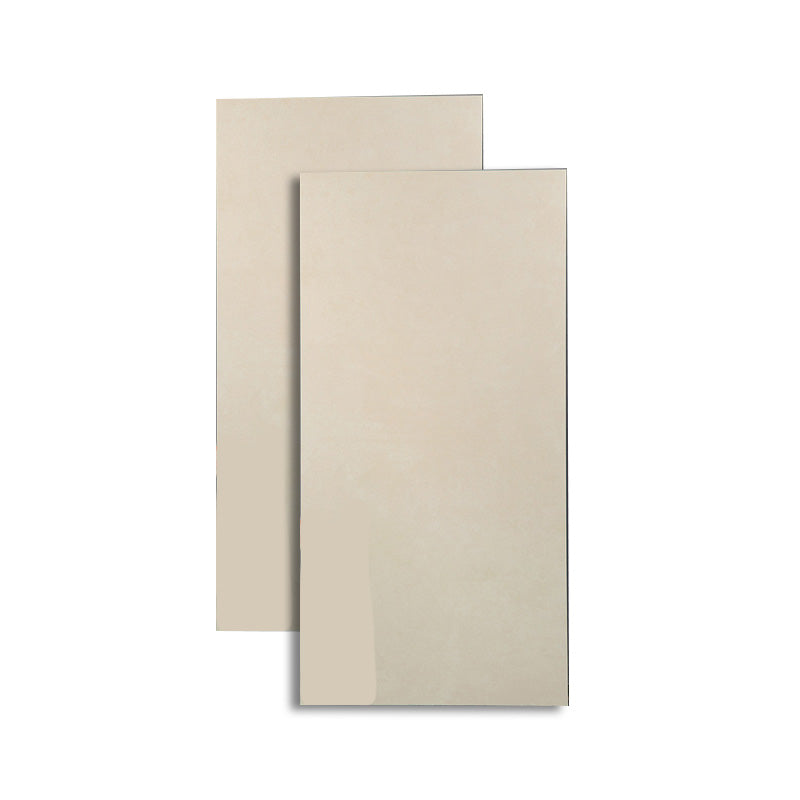 Retangular Ceramic 23.62"x47.24" Tile No Pattern Singular Tile for Floor (2-Pack)