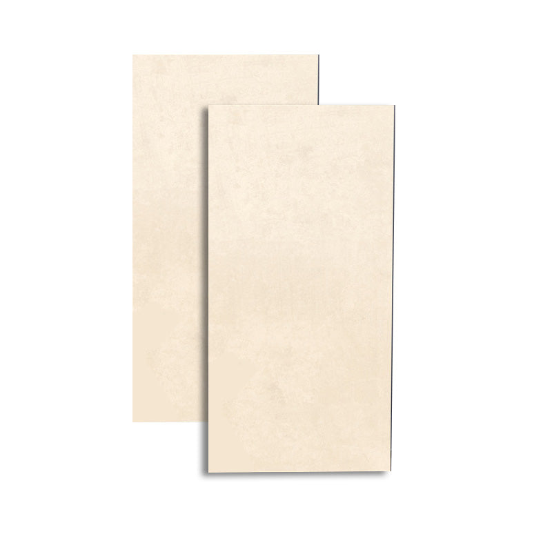 Retangular Ceramic 23.62"x47.24" Tile No Pattern Singular Tile for Floor (2-Pack)