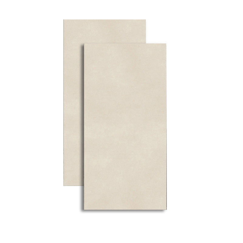 Retangular Porcelain Singular Tile Matte Singular Tile for Floor (2-Pack)