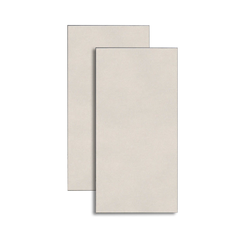 Retangular Porcelain Singular Tile Matte Singular Tile for Floor (2-Pack)