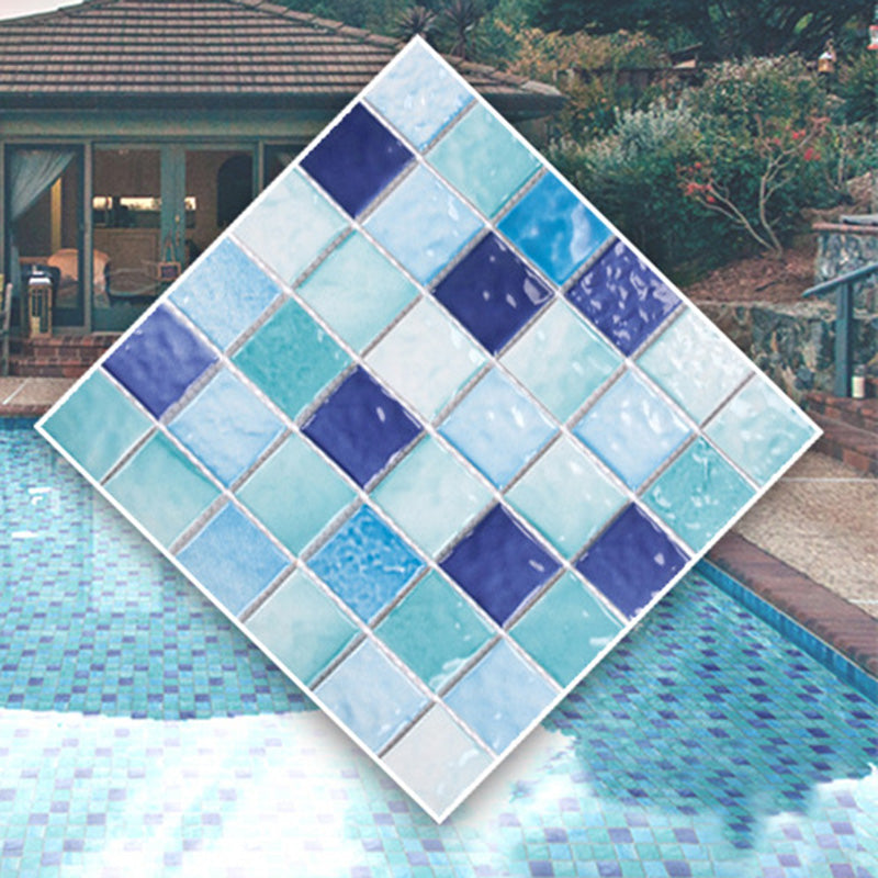 Square Ceramic Tile Brick Look Mosaic Tile for Pool and Bathroom Use