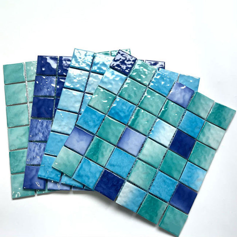 Square Ceramic Tile Brick Look Mosaic Tile for Pool and Bathroom Use