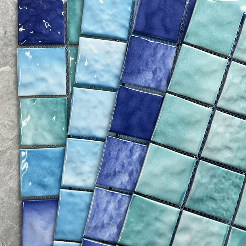 Square Ceramic Tile Brick Look Mosaic Tile for Pool and Bathroom Use