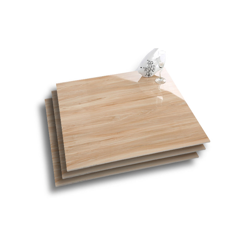 Glazed Square Floor Tile Porcelain Floor Tile with Wooden Pattern