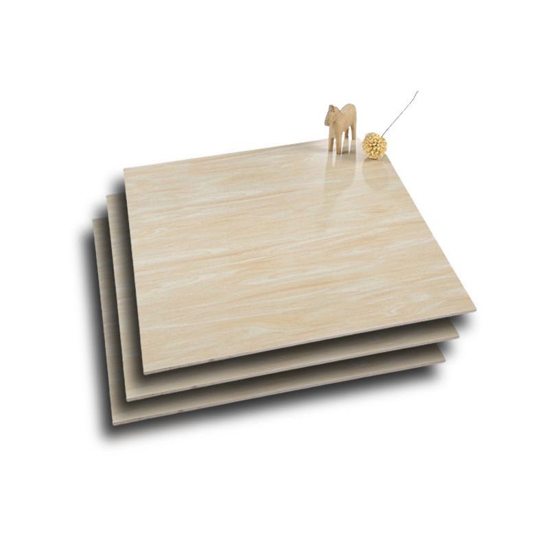 Glazed Square Floor Tile Porcelain Floor Tile with Wooden Pattern