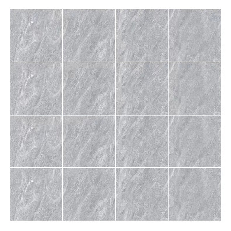 Glazed Square Floor Tile Porcelain Floor Tile with Wooden Pattern