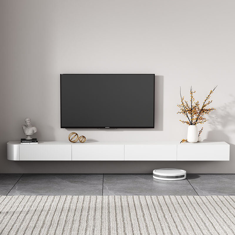 Floating Mount TV Stand Modern TV Stand Console with Drawers