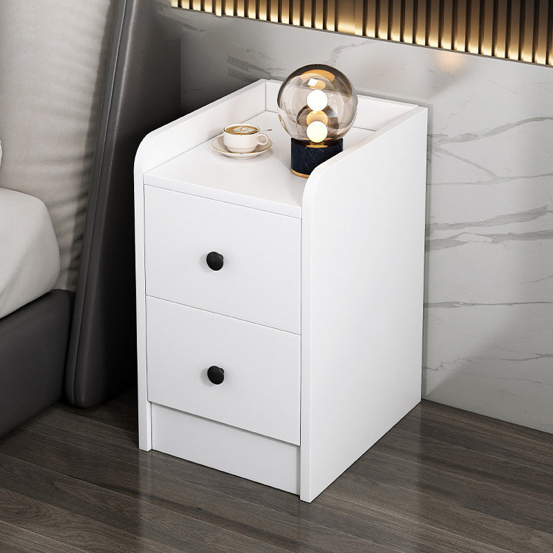 Modern Wooden Night Table Multi Drawers Nightstand for Bedroom