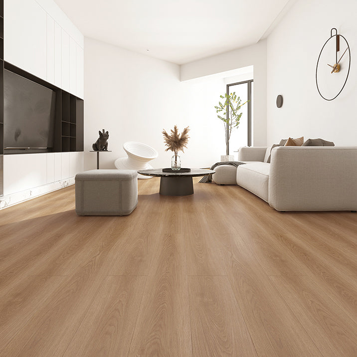 Nordic 8"x48" 12mm Natural Solid Wood Laminate Flooring, Click Cinch Loc, Waterproof