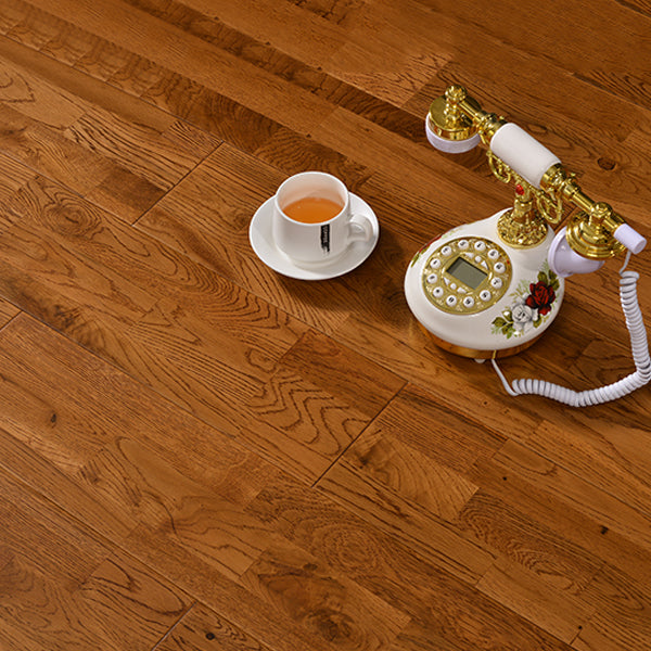 Oak Laminate Plank Flooring Sound Dampening Laminate for Bedroom