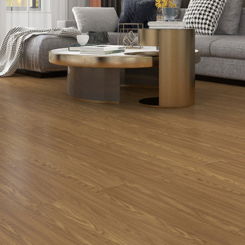 Modern 8" X 48" X 15mm Natural Solid Wood Laminate Flooring, Click-Lock, Waterproof