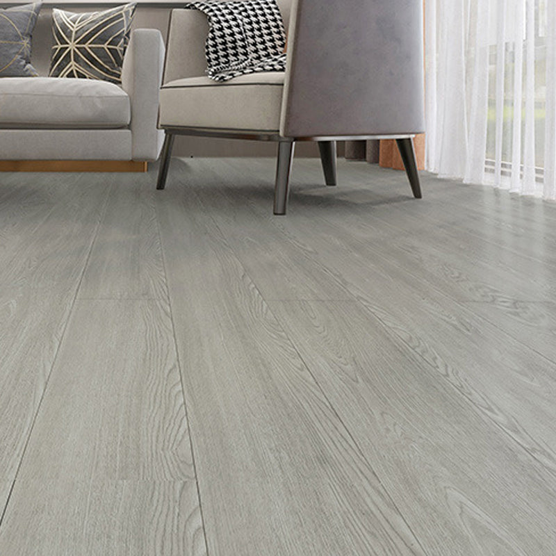 Modern 8" X 48" X 15mm Natural Solid Wood Laminate Flooring, Click-Lock, Waterproof