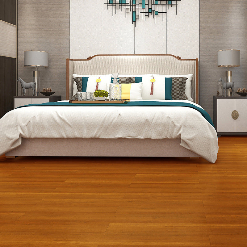 Modern 8" X 48" X 15mm Natural Solid Wood Laminate Flooring, Click-Lock, Waterproof