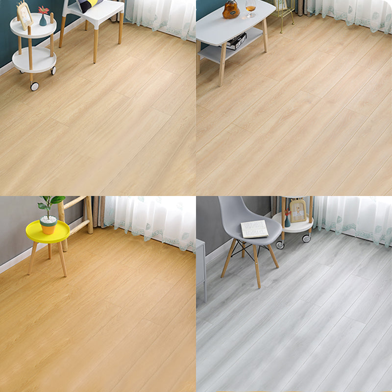 Modern 12mm Natural Solid Wood Laminate Flooring, Click-Lock, Waterproof