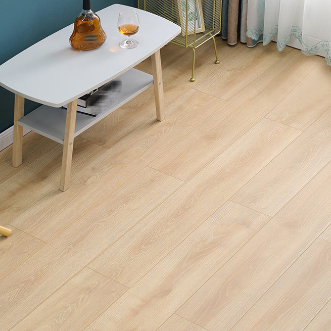 Modern 12mm Natural Solid Wood Laminate Flooring, Click-Lock, Waterproof