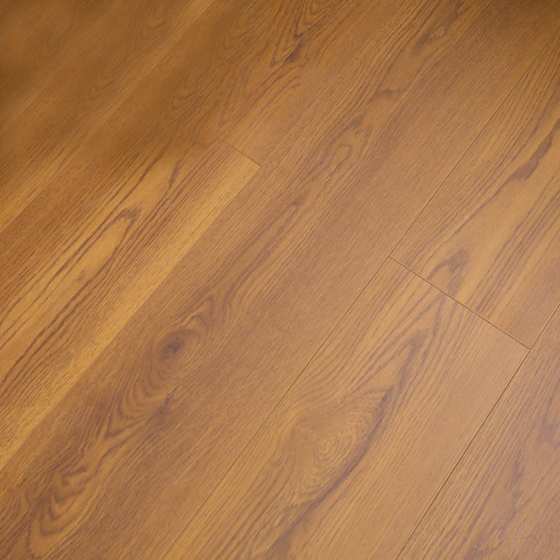 Modern 12mm Natural Solid Wood Laminate Flooring, Click-Lock, Waterproof