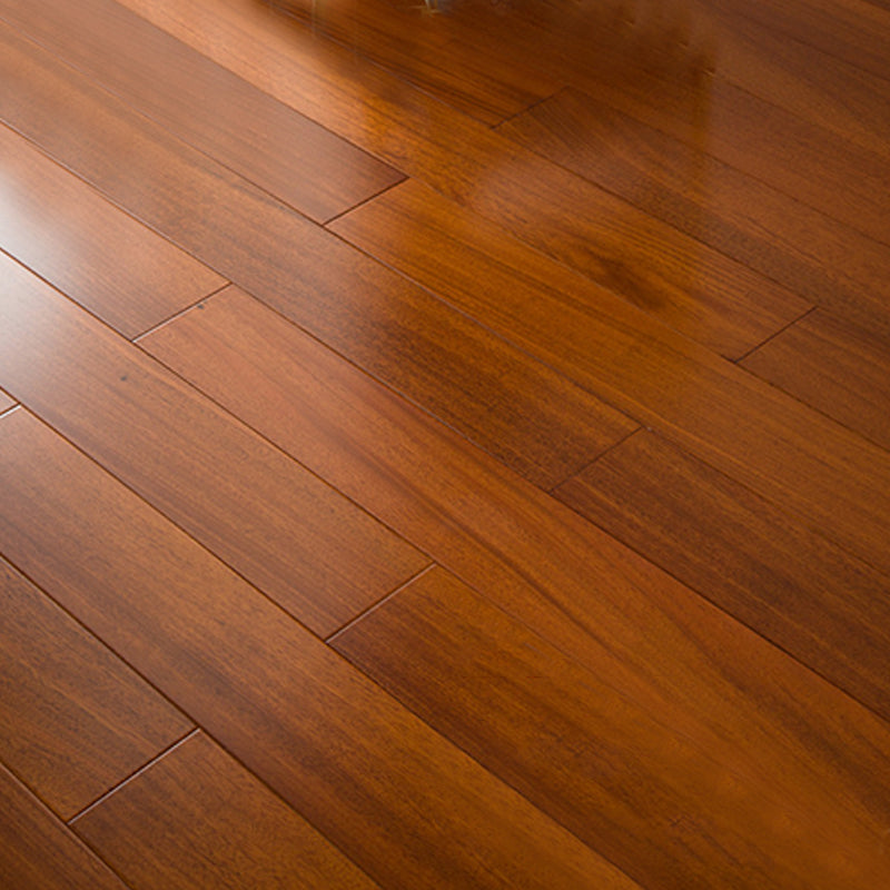 Modern Natural Solid Wood Laminate Flooring Click-Lock Waterproof