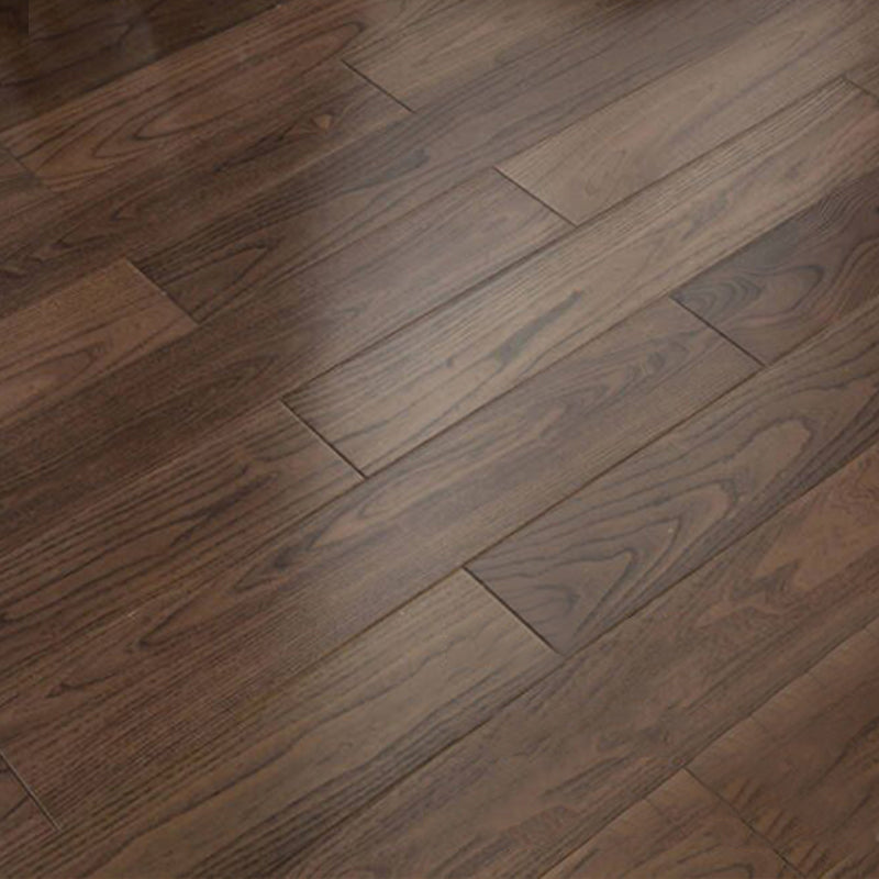 Modern Natural Solid Wood Laminate Flooring Click-Lock Waterproof