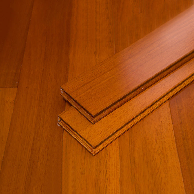 Modern Natural Solid Wood Laminate Flooring Click-Lock Waterproof