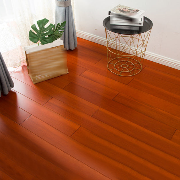 Modern Natural Solid Wood Laminate Flooring Click-Lock Waterproof