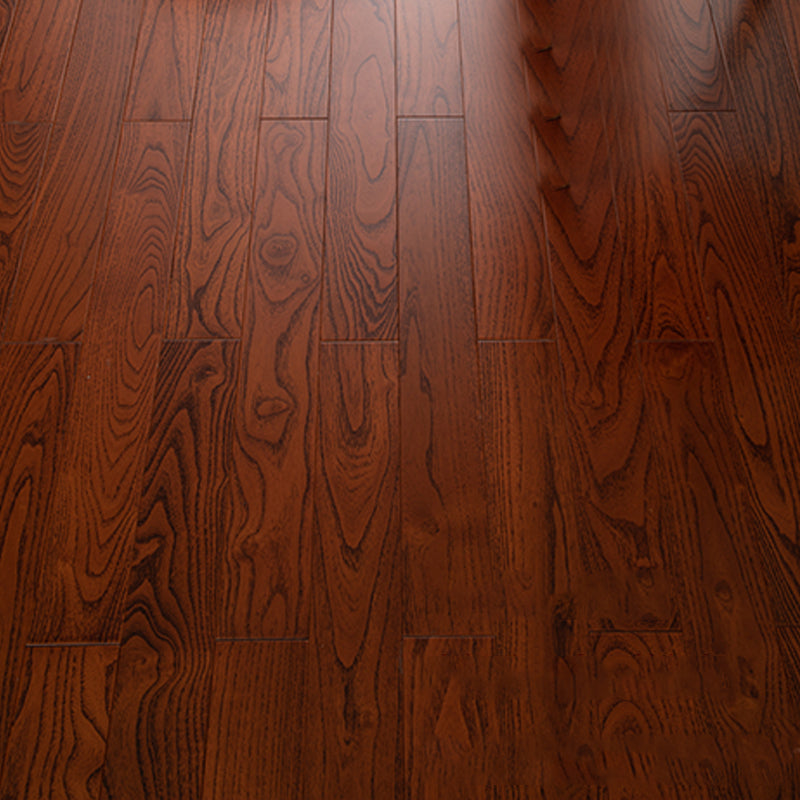 Modern Natural Solid Wood Laminate Flooring Click-Lock Waterproof