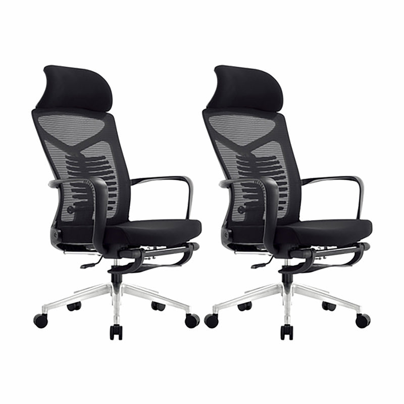 Arms Included Swivel Chair Ergonomic Mesh High-Back Office Chair