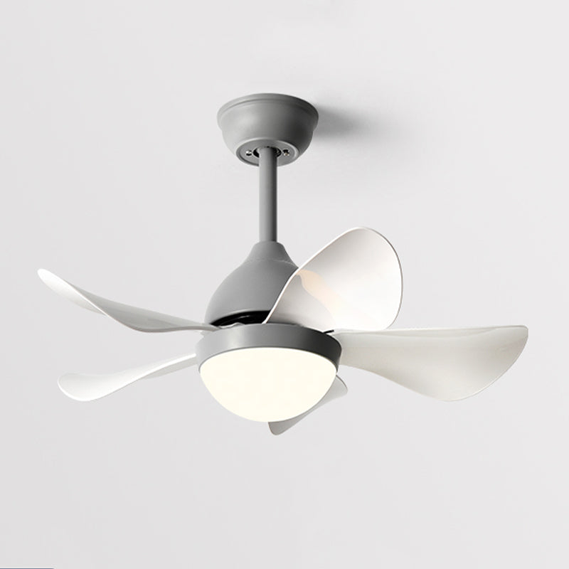 Nordic Style Metal Ceiling Fan Lamp Ball Shape Ceiling Fan Light for Children's Room