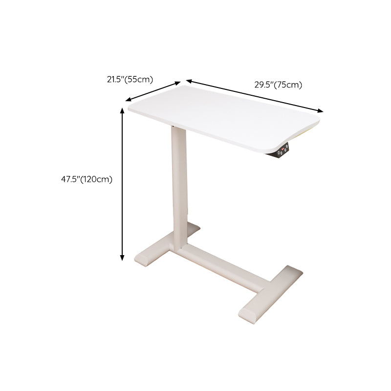 21" Wide Contemporary Standing Desk Adjustable Wooden Writing Desk