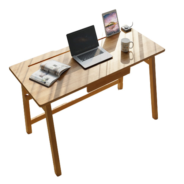 Industrial Writing Desk Parsons Wooden Office Desk with 1 Storage Drawer