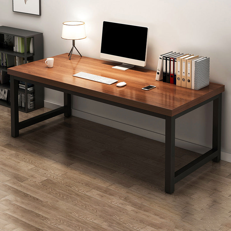 Wooden Rectangular Writing Desk Home Contemporary Office Desk