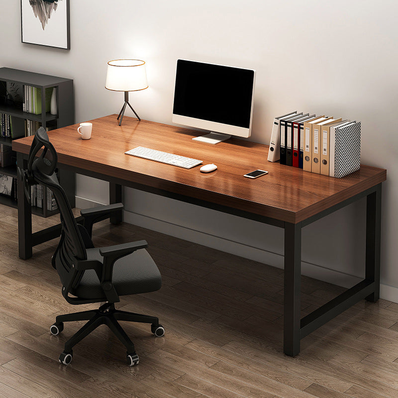 Wooden Rectangular Writing Desk Home Contemporary Office Desk