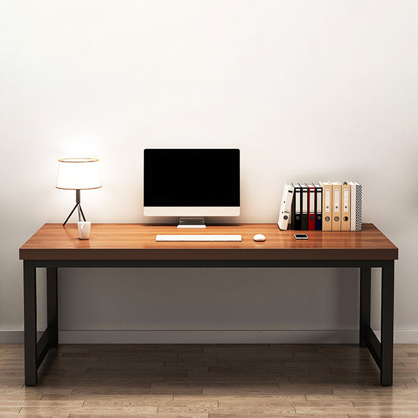 Wooden Rectangular Writing Desk Home Contemporary Office Desk