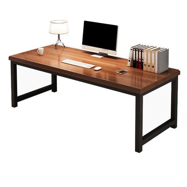 Wooden Rectangular Writing Desk Home Contemporary Office Desk