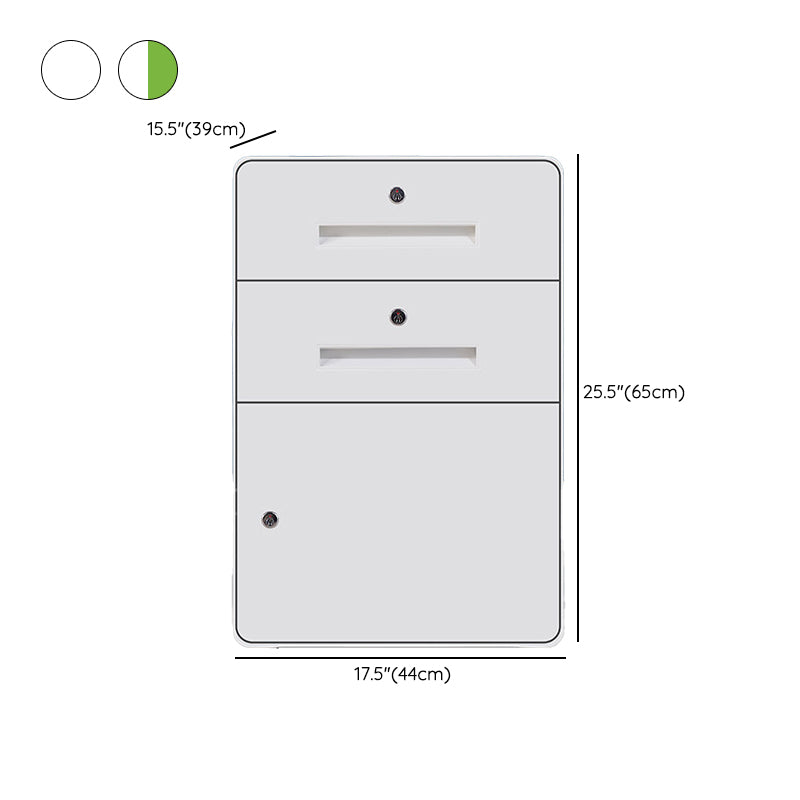 Traditional Cabinet Steel with Locking Drawers Filing Cabinet for Office