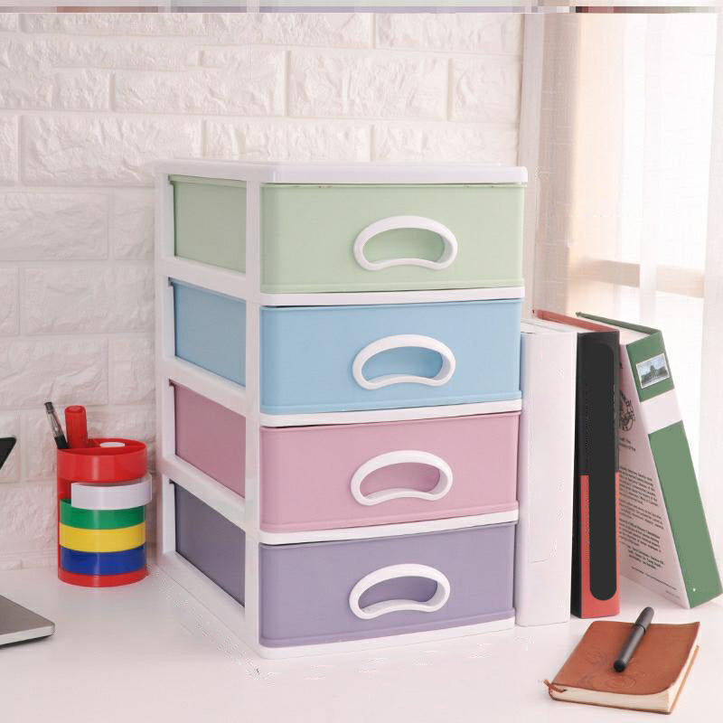 File Cabinet Plastic Lateral Modern Filing Cabinet with Drawers for Home or Office