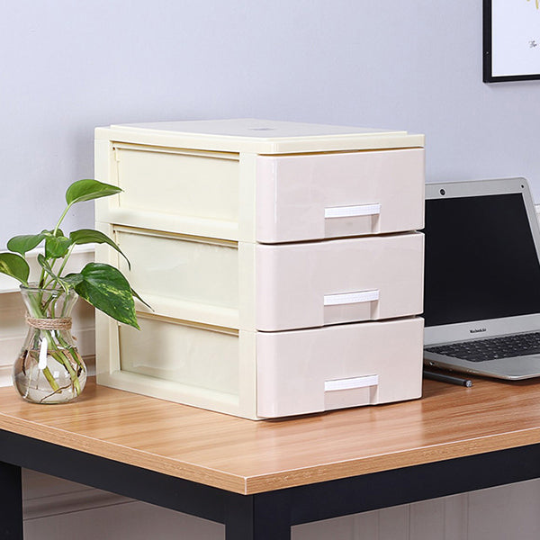 Lateral Modern File Cabinet Drawers Plastic File Cabinet for Home or Office