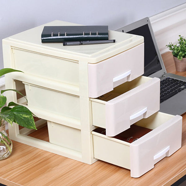 Lateral Modern File Cabinet Drawers Plastic File Cabinet for Home or Office