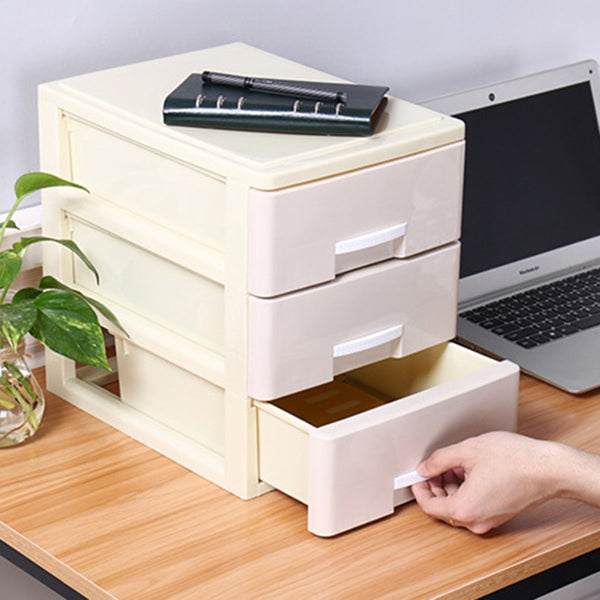 Lateral Modern File Cabinet Drawers Plastic File Cabinet for Home or Office