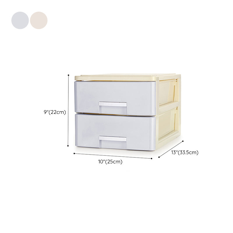 Lateral Modern File Cabinet Drawers Plastic File Cabinet for Home or Office