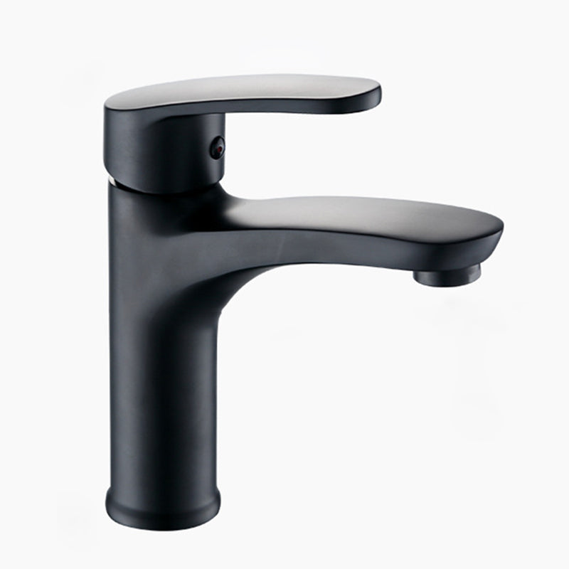 Contemporary Centerset Faucet Single Lever Handle Faucet for Bathroom