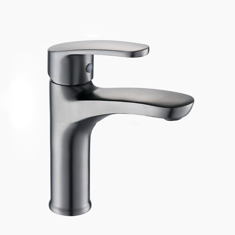 Contemporary Centerset Faucet Single Lever Handle Faucet for Bathroom