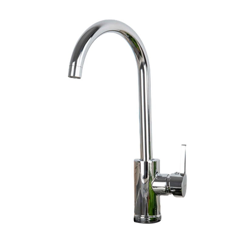 Modern Kitchen Faucet Brass Lever Handles Swivel Spout Bar Prep Kitchen Faucet