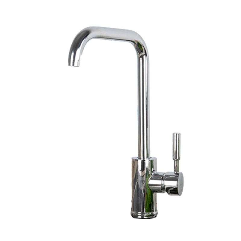 Modern Kitchen Faucet Brass Lever Handles Swivel Spout Bar Prep Kitchen Faucet